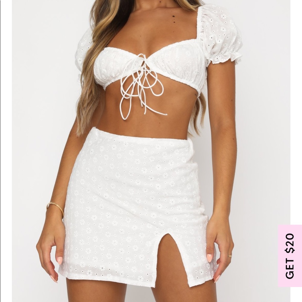 White Fox Boutique Matching Set